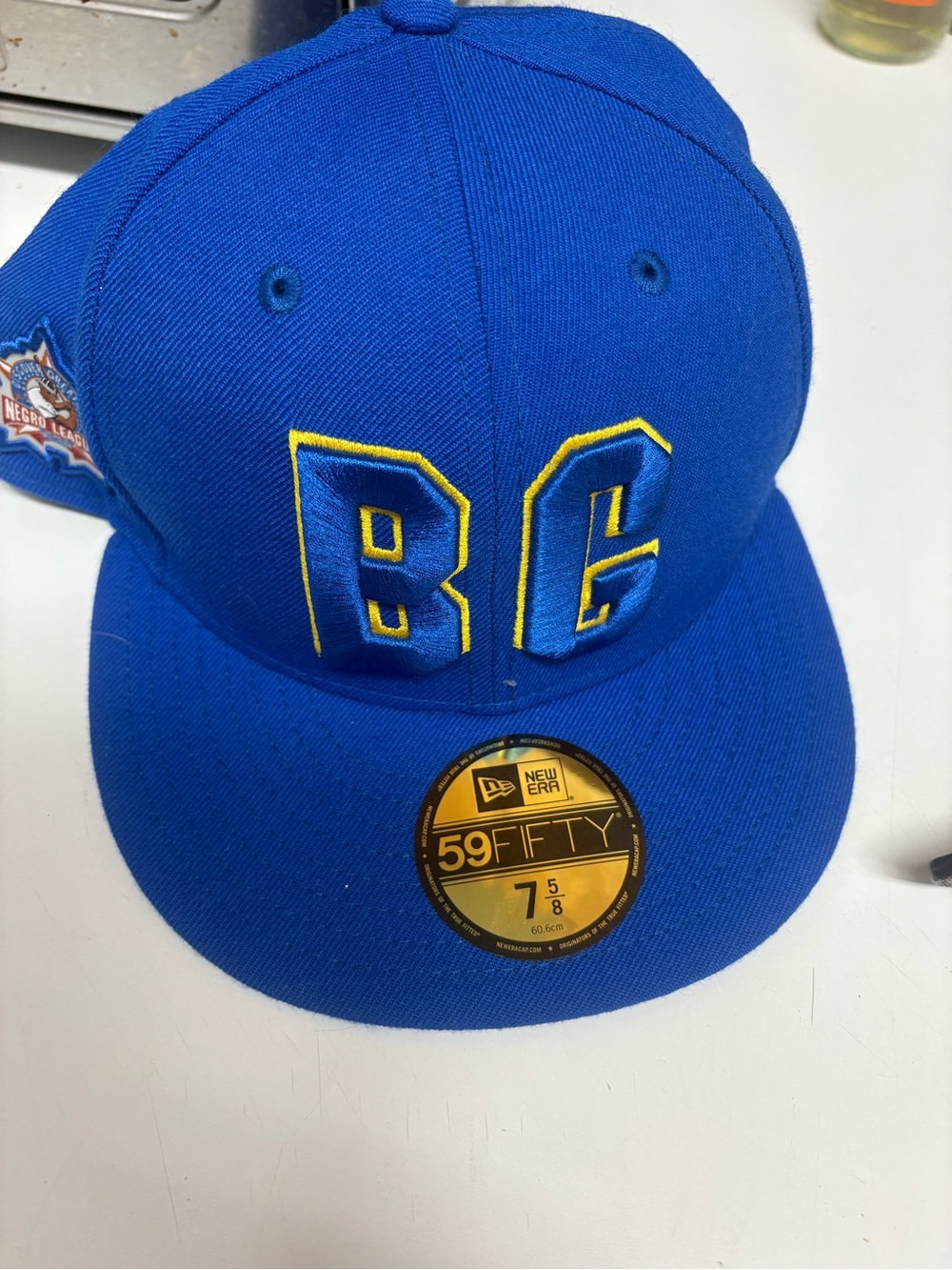 New Era Royal Blue Cap with Multicolor Negro Leagues Patch Brooklyn Royal Giants